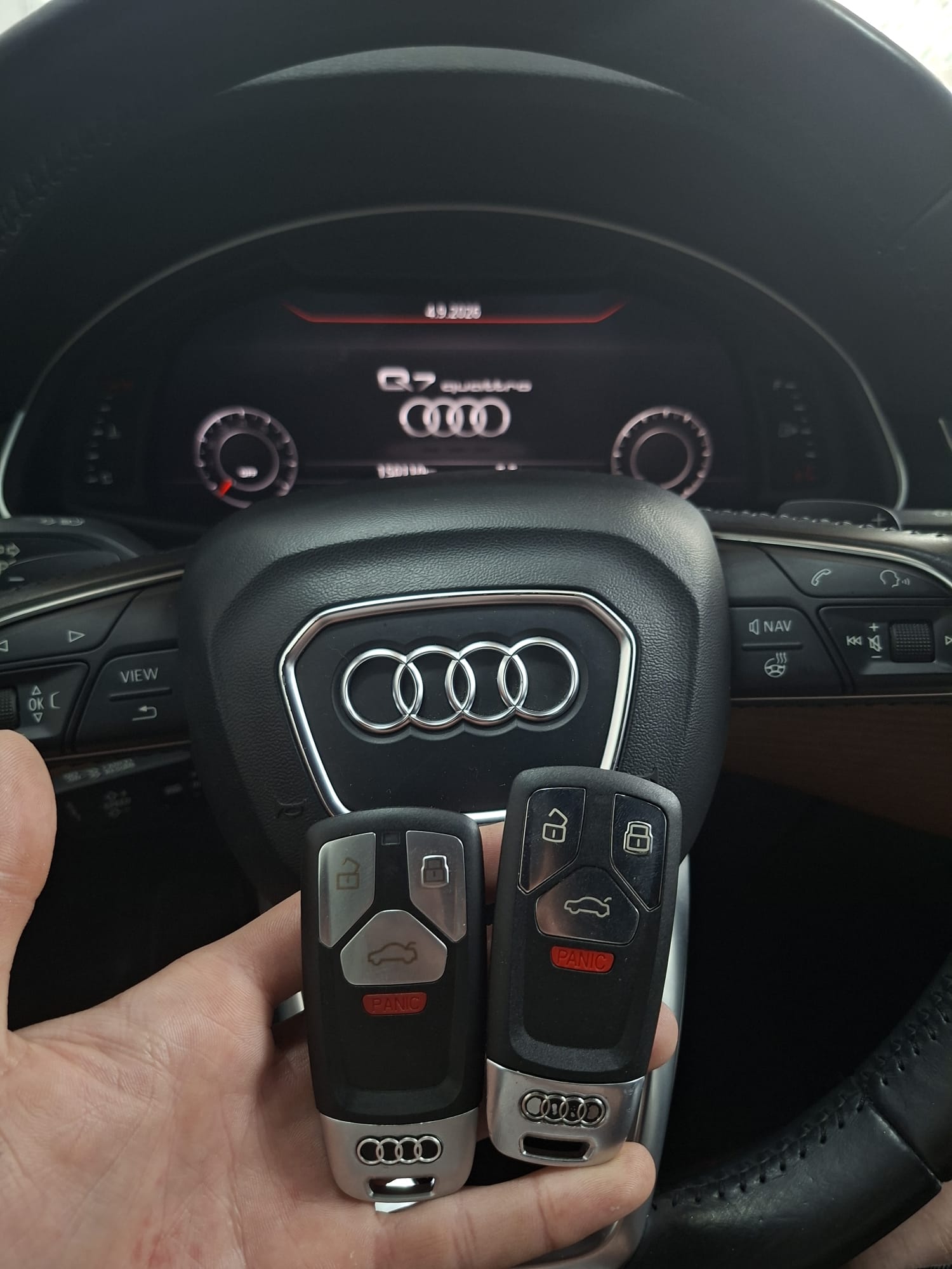 Nowe klucze do Audi Q7